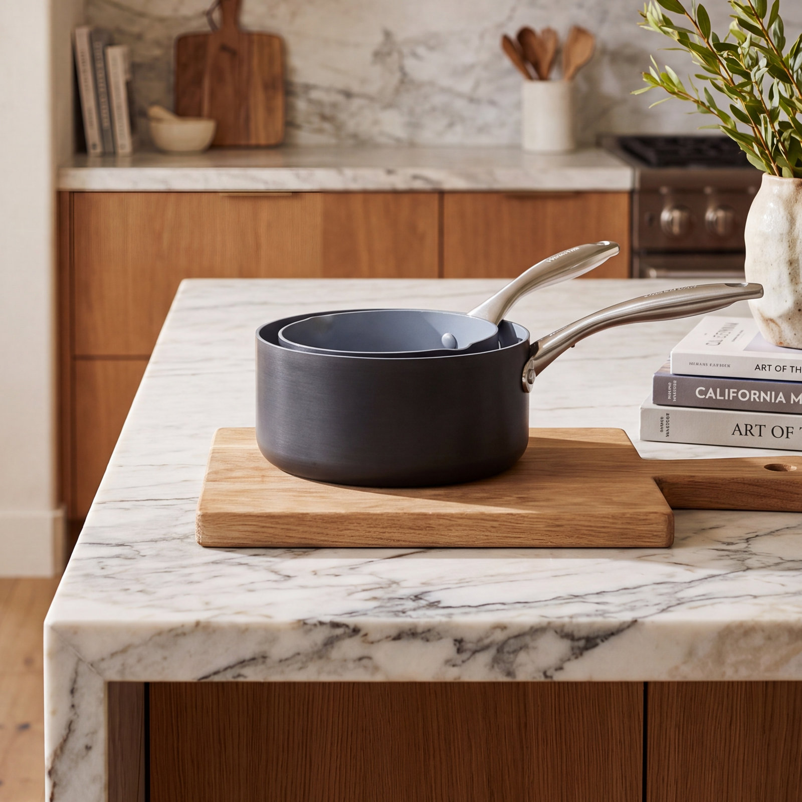 GreenPan Lima Ceramic Non-Stick Saucepan Set