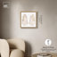 "Soft Angel Wings", art mural élégant en or blanc par Art Remedy-104352330-112009814