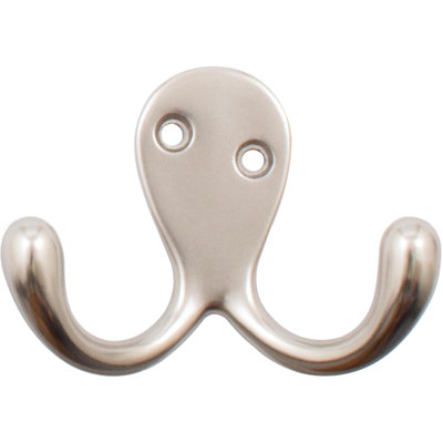 Double Wall Mounted Robe Hook