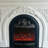 French retro solid wood birdcage fireproof decorative fireplace-343029001