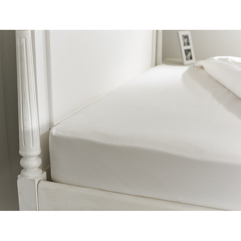 Sateen Fitted Sheet, Single (3')