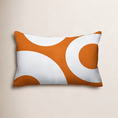 Luella Geometric Indoor/Outdoor Lumbar Throw Pillow