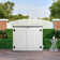 Winado 50.2'' W 260 Gallons Water Resistant Polyethylene Plastic Lockable Cabinet Deck Box