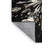 Machine Washable Bemott Modern Geometric Shapes Rug in Black – Black Binding-1300791476