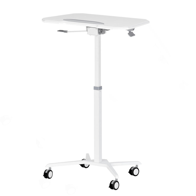 Assis pour se tenir debout, support d'ordinateur portable avec plateau de table réglable en hauteur et inclinable