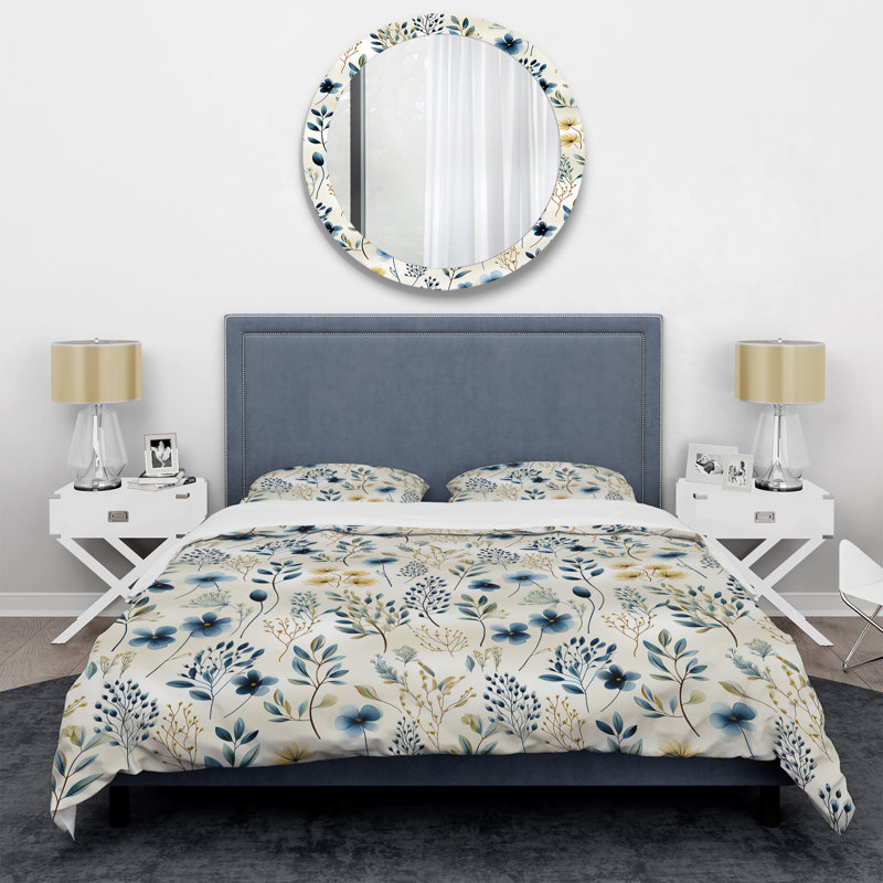 Literie Natural I Fusion I, Housse de couette pour grand lit et 2 taies décor
