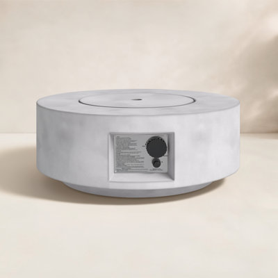 Rashid Round Fire Pit Table