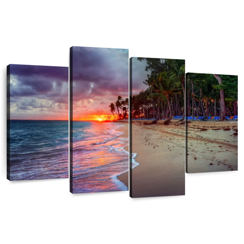 Puerto Rico, 54" H x 84" W