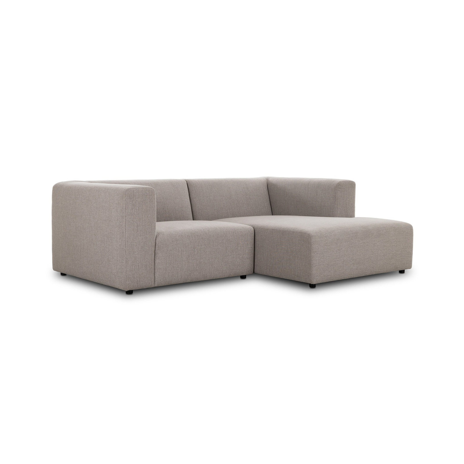 Sloan 2PC Sectional, Right Hand Facing, Napa Sandstone Polyester