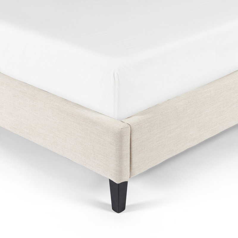 Madison Upholstered Wingback Bed, King