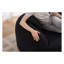 Causeuse courbée sans os avec 3 coussins, tissu chenille et mousse compressée-2135714069