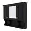 Modern Design With Mirror And Open Shelves-9611297