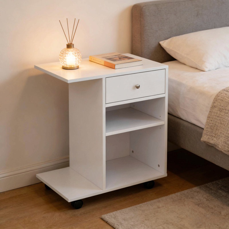 Chariot-classeur, support d'imprimante mobile, petite armoire de rangement