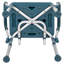 Jane 300 Lb. Chaise de douche à dossier et accoudoirs à capacité rapide
