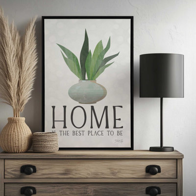 Home is the Best Place by Marla Rae Art Print