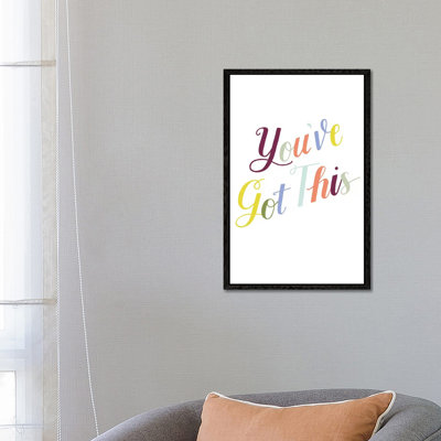 Be Yourself II 1 Piece Wall Art on Canvas