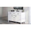 Meuble-lavabo autoportant de 122 cm (48 po) avec comptoir en composite, 4 tiroirs et 2 portes à fermeture amortie, noir-1513393417-1513393420