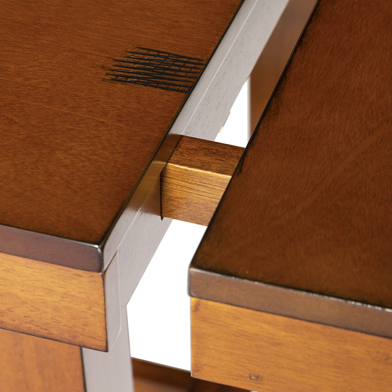 Freya 68"-96" Extendable Drop Leaf Dining Table