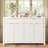 Lateasa Fluted Sideboard with Drawers, Doors & Adjustable Shelves-114114613