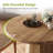 32" Round Pedestal Dining Table