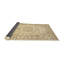 Tapis beige/noir traditionnel Attah-30804014