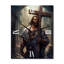Jésus avec croix III - Horloge murale-21406179