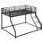Metal Floor Bunk Bed-187758714