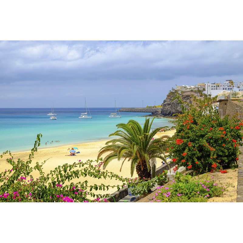 Beach Playa De Matorral - Wrapped Canvas Print, 30cm H x 46cm W x 3.8cm D