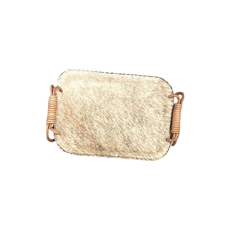 Plateau à pain SOUTH AMERICAN, H 1 po x l 9 po x P 6 po, Beige/brun