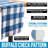 Zulay Home Table Runner Thick Poly Cotton Buffalo Plaid Table Runners 14"x72"-1077072953