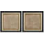 Motif géométrique de lignes murales, œuvre d'art abstraite minimaliste neutre, reproduction d'art sur toile encadrée, 2 pièces-97923447-97923446-108572870