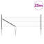 Vidaxl Fence With Posts PVC-Coated Steel-116797916-116797912