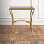 Alayna Glass End Table