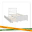 Lit plateforme simple avec lit gigogne-1423625916