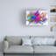 Art mural sur toile tendue - Ata Alishahi «Dark Color Explosion» pour décoration de salon, de chambre à coucher ou de bureau - 22 x 32-31355512