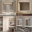 Miroir de meuble-lavabo à DEL 36 po x 30 po, à éclairage avant et rétroéclairé, antibuée, 3 couleurs, à intensité variable à 5 niveaux, fixation murale horizontale et verticale