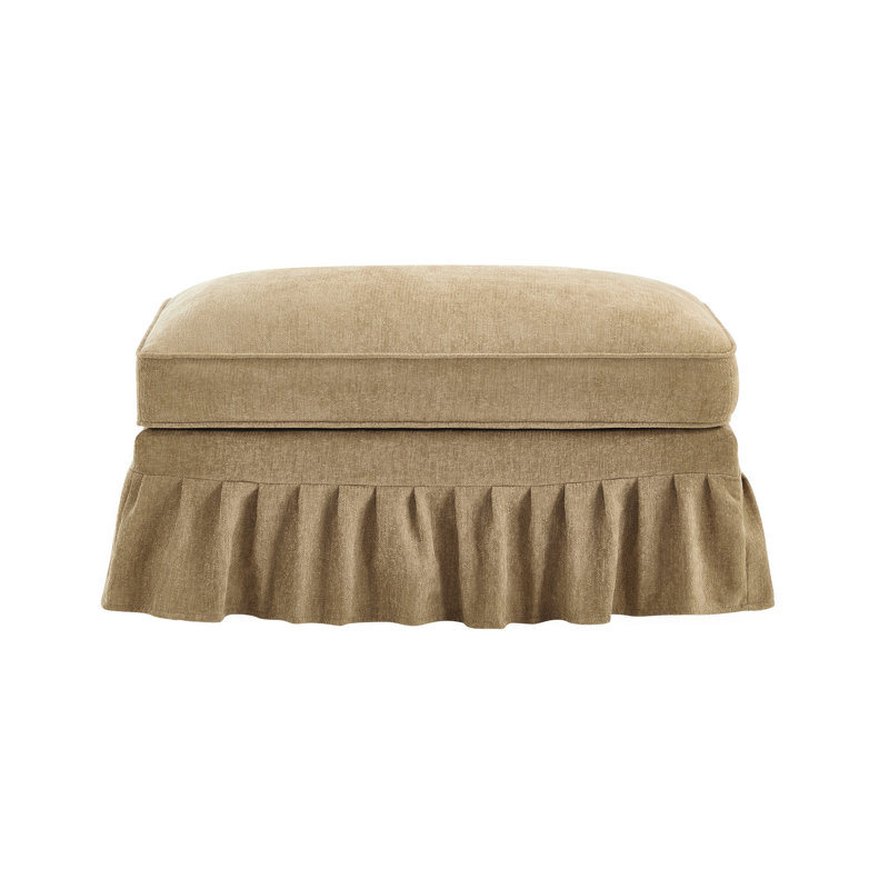 Repose-pieds en chenille - Café clair, Café clair