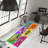 Soft Non Woven Printed Rug Featuring an Intricate Geometric Design Perfect for Elevating Your Living Room Decor-114330337
