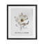 «Be Still & Know Pressed Flowers», reproduction imprimée sous verre encadrée-788243295-788243293