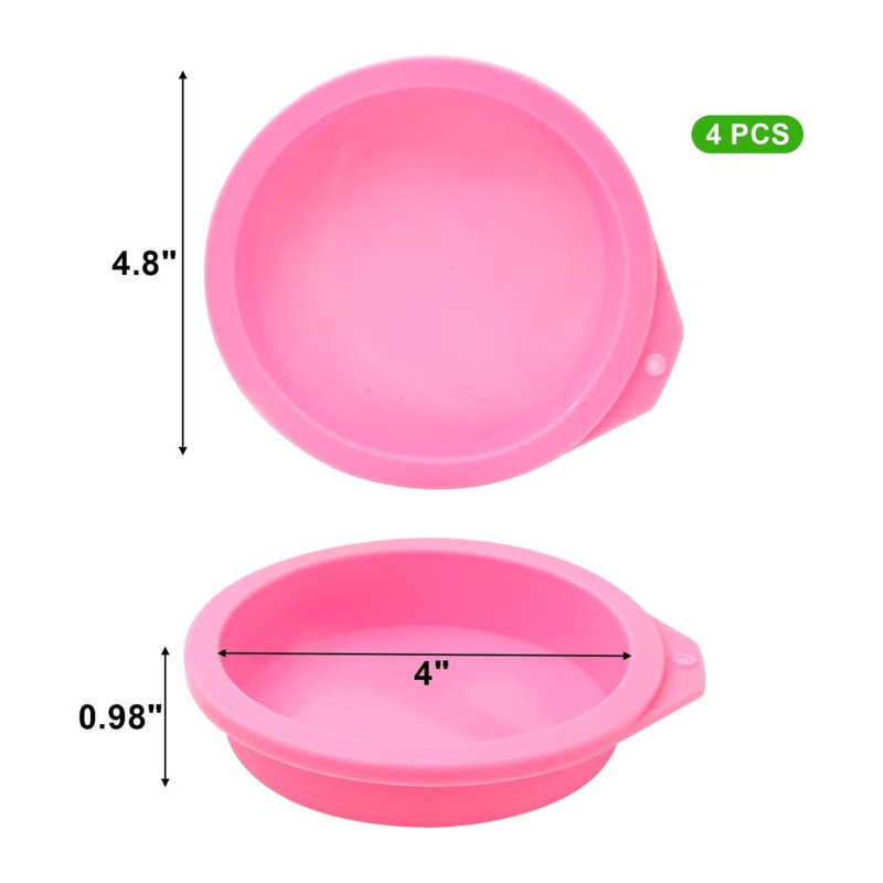 Silicone Air Fryer Egg Molds 4 Pack