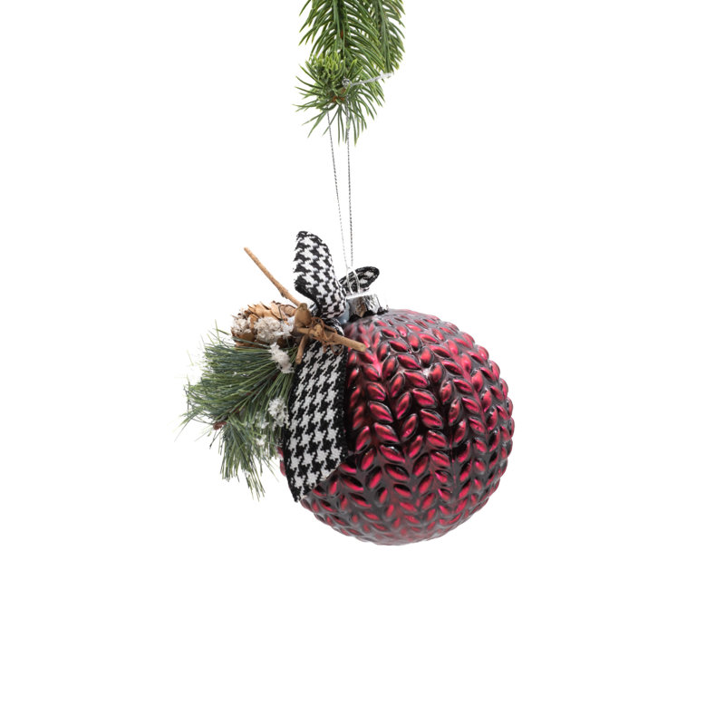 Ornement boule de protection Granderson, Argent