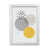 White Framed