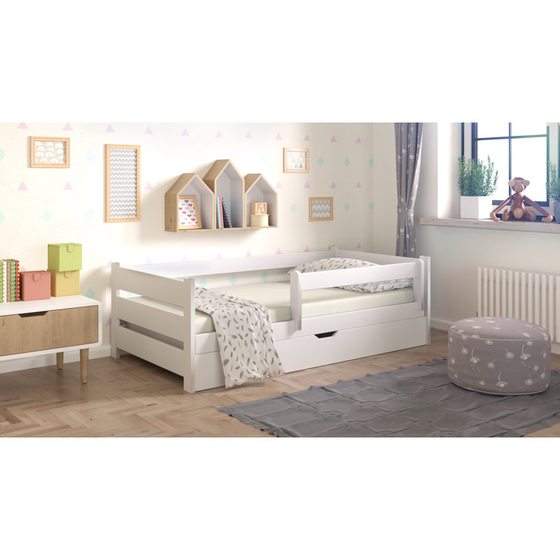Standard Mate's & Captain's with Storage Included, European Toddler (80 x 180 cm), White
