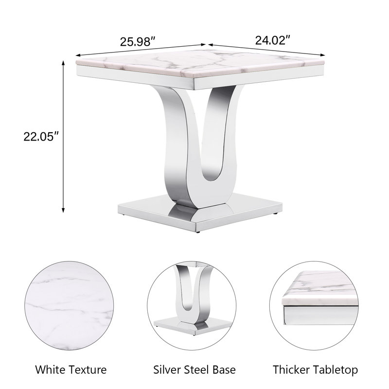 Ensemble de tables de bout