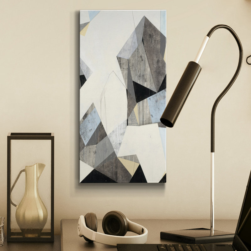 LOFI II - reproduction d'art, Pas de tapis, H 24 po x l 12 po x P 1 po, Toile tendue