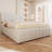 Juhi Upholstered Tufted Linen Platform Bed with Lift-up Storage and Reinforced Slat Support-659079131-659079108
