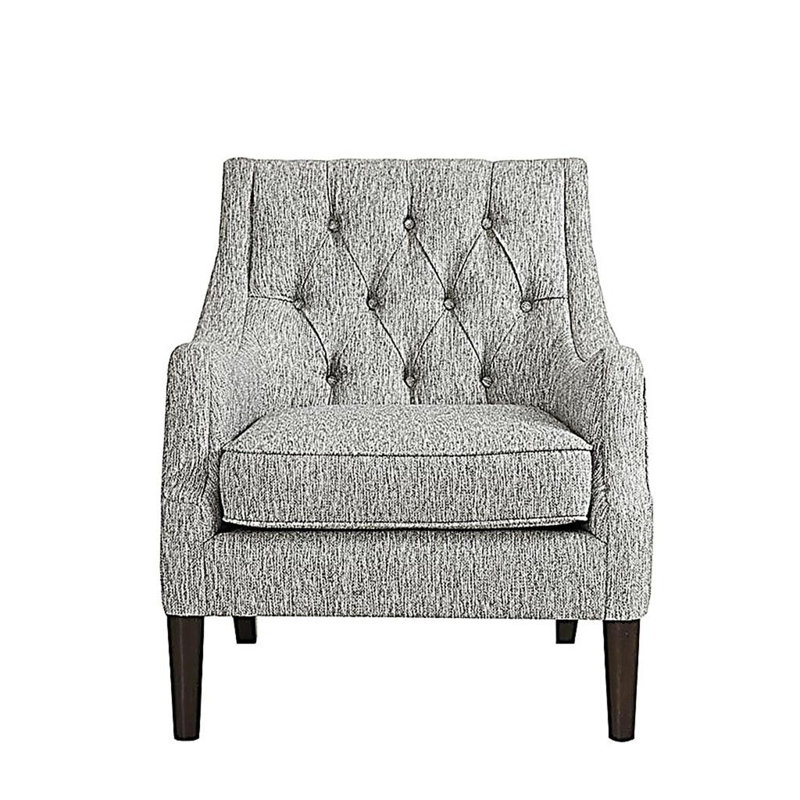 Button Tufted Accent Chair