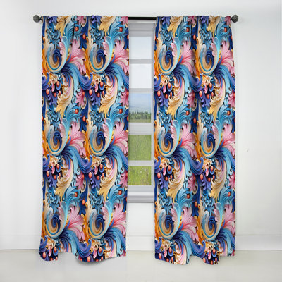 Rideau occultant Ethno Paisley Harmony Fuse
