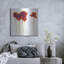 Art mural luxueux «Splash Garden 2 On White» par Shirley Novak, 36 po x 36 po