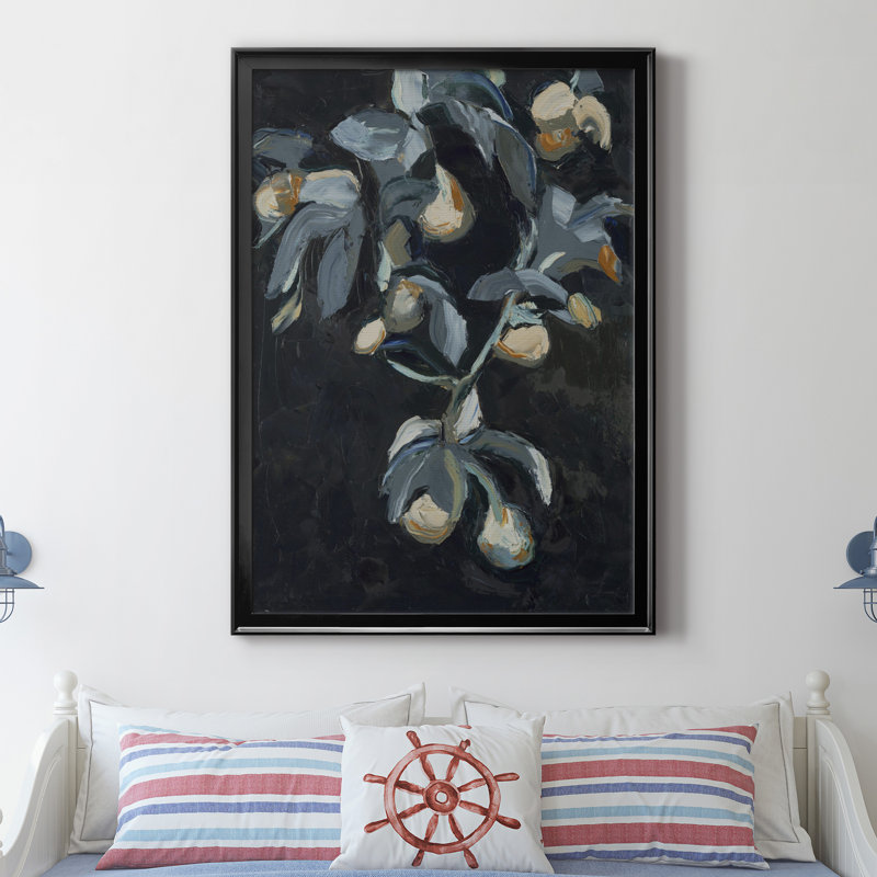Toile encadrée de qualité supérieure - prêt à accrocher, Toile avec cadre noir, H 30,5 po x l 42,5 po x P 1,5 po